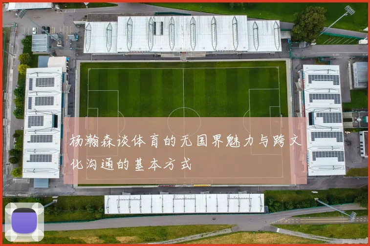 杨瀚森谈体育的无国界魅力与跨文化沟通的基本方式